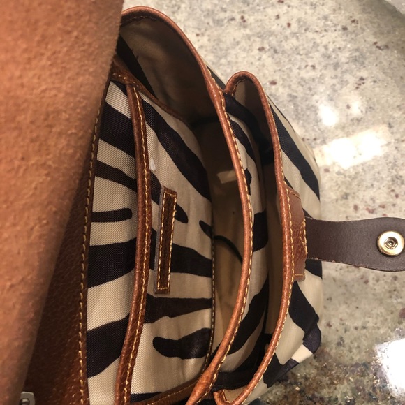 Dooney & Bourke Serengeti Nylon, Leather Crossbody - Picture 6 of 7